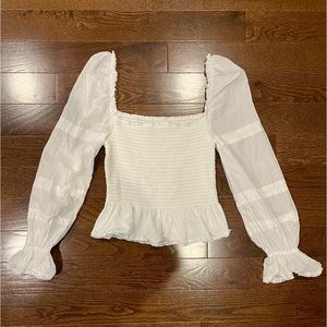 Reformation Roland Top - White, Medium